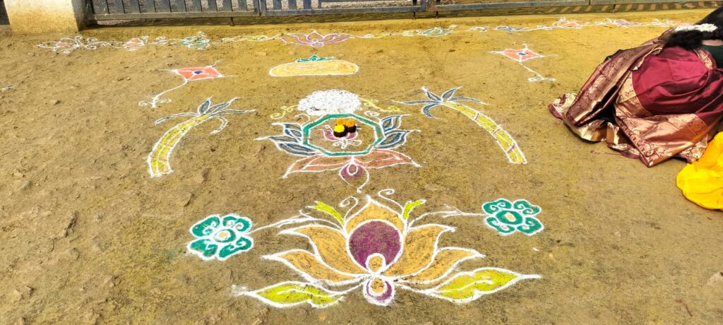 sankranthi rangoli Sankranthi celebrations
